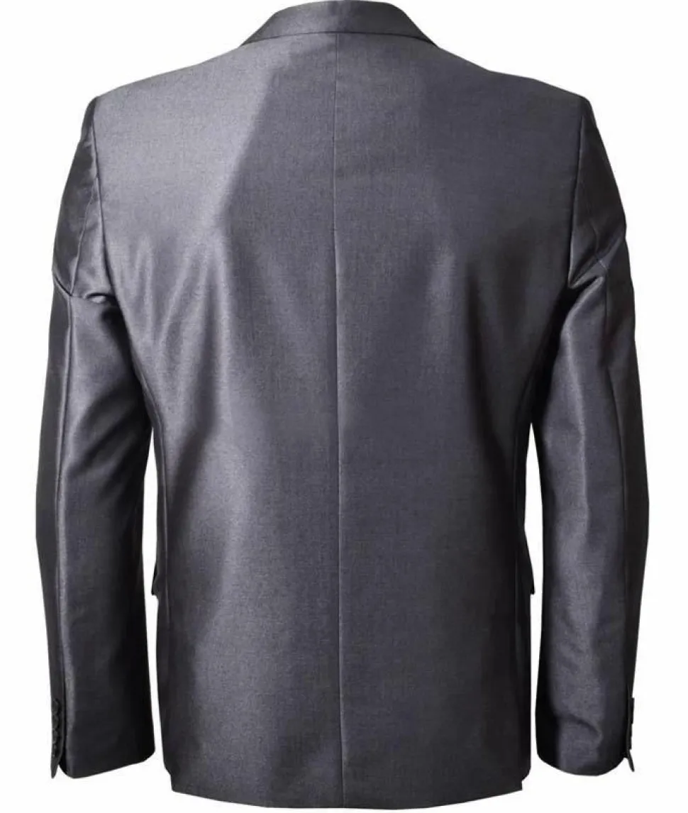 Carnét Evian Herre Blazer - Dark Grey