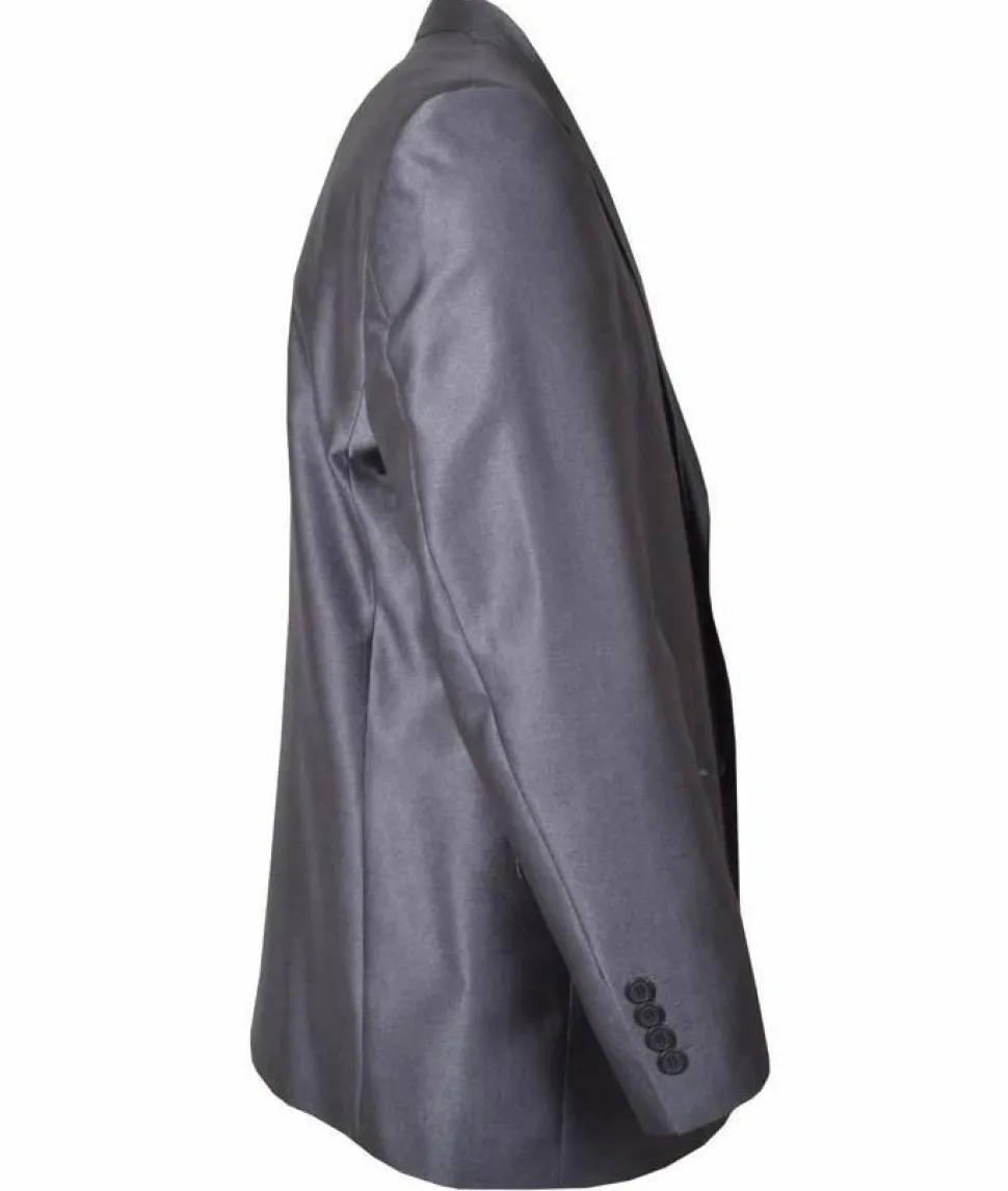 Carnét Evian Herre Blazer - Dark Grey