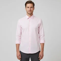 Carnét Jason Herre Skjorte - PINK TULLE