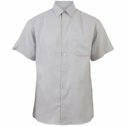 Carnét Oak Herre Kortærmet skjorte - Grey Check