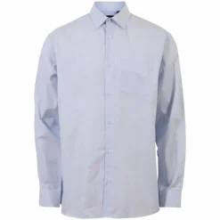 Carnét Oak Herre Skjorte - Light Blue Stripe