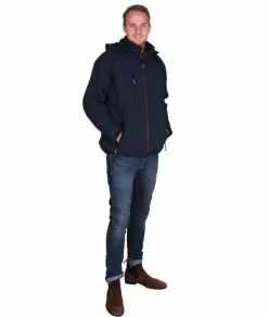 Carnét Oscar Herre Softshell - Navy