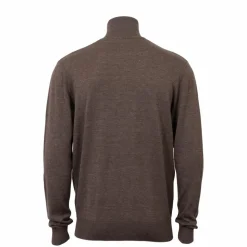 Carnét Stone Herre Cardigan - MID BROWN MIX