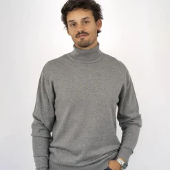 Carnét Stone Herre Rullekrave - Grey Mix