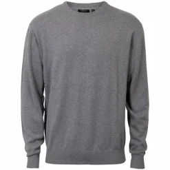 Carnét Stone Herre Striktrøje - Grey Mix