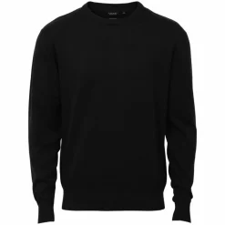 Carnét Stone Herre Striktrøje - Jet Black