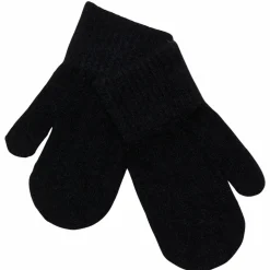 CeLaVi Børne Luffer i uldmix - Black