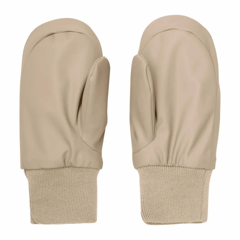 CeLaVi Børne Luffer m. fleece - White Pepper