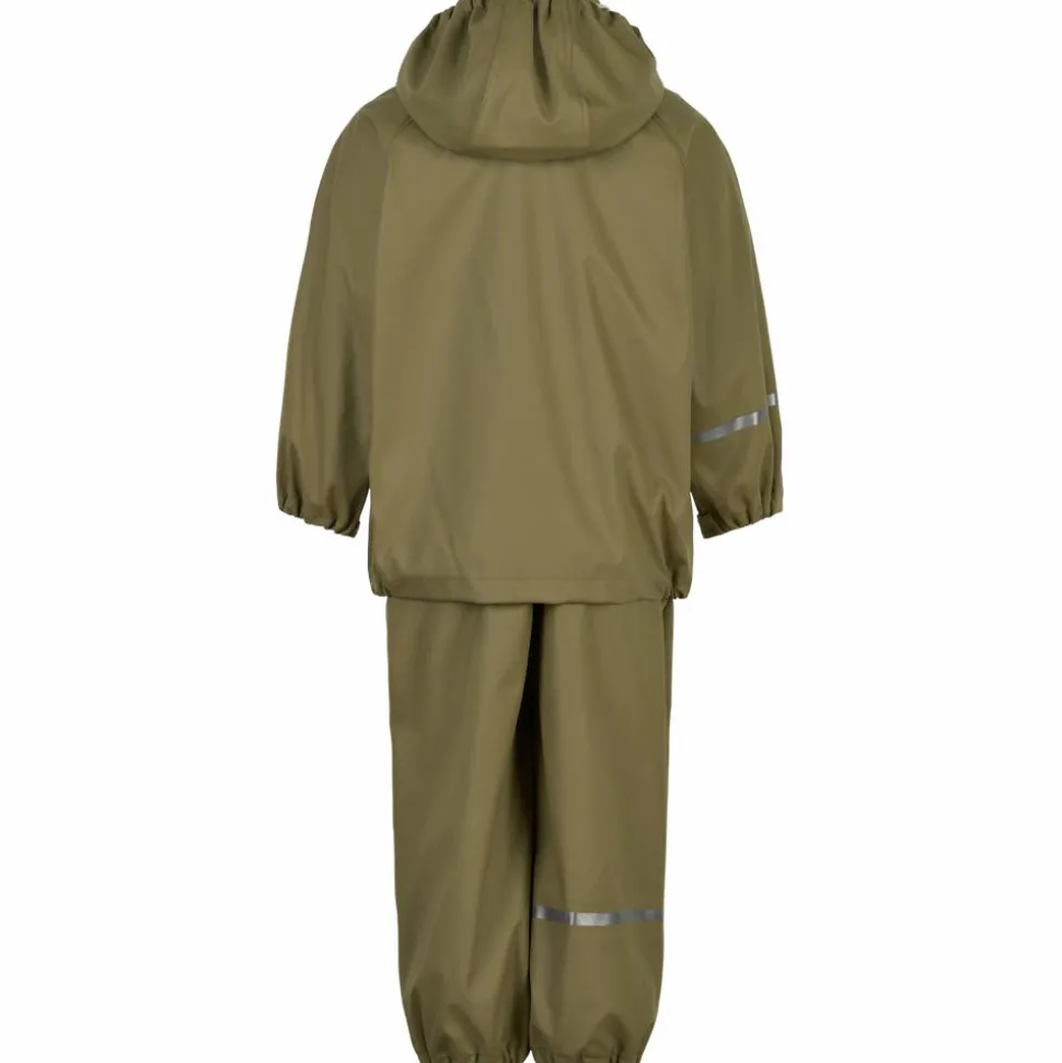 CeLaVi Børne Regnsæt - Khaki
