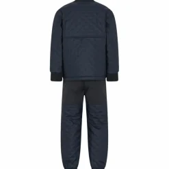 CeLaVi Børne Termosæt m. fleece - Dark Navy