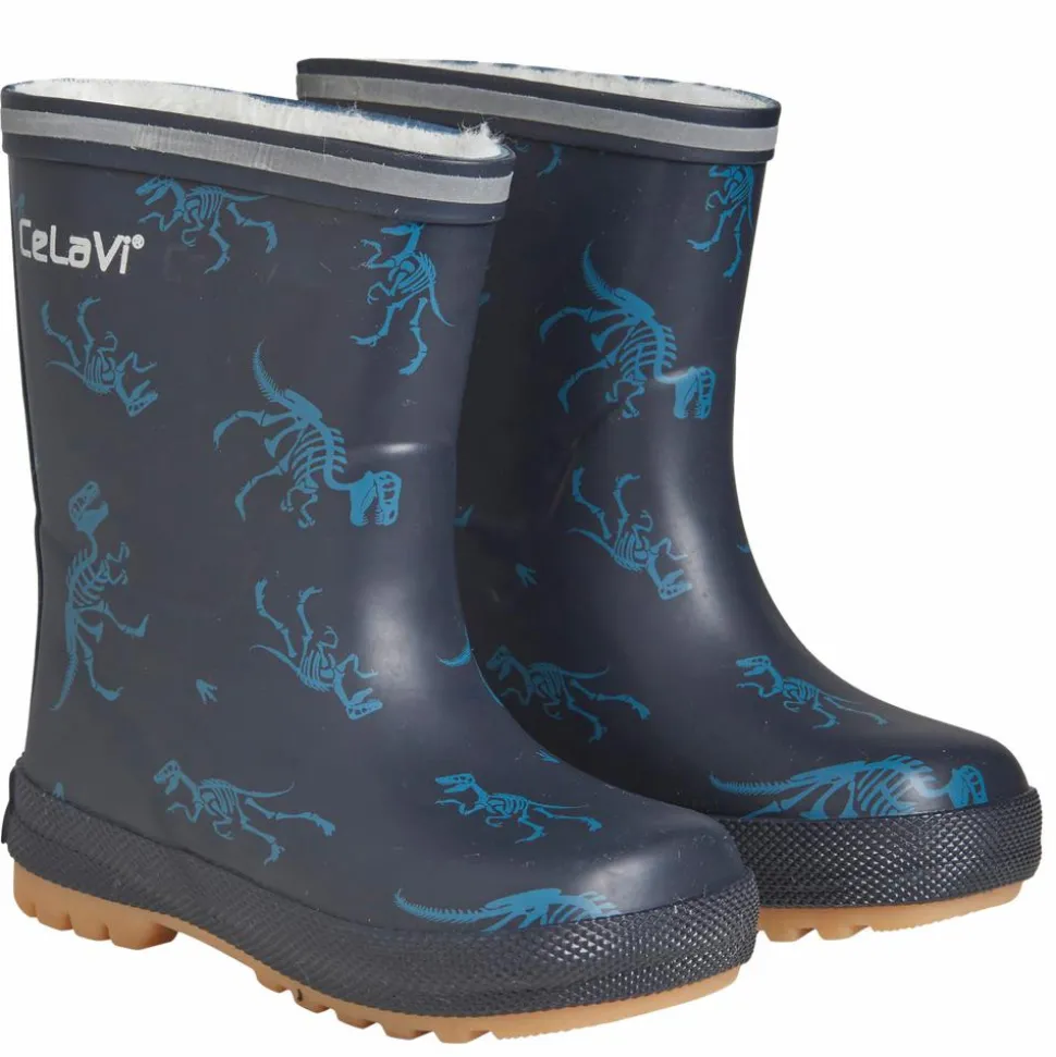 CeLaVi Børne Termostøvler - Dark Navy