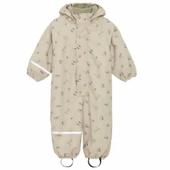 CeLaVi Unisex Regndragt m. fleece - White Pepper