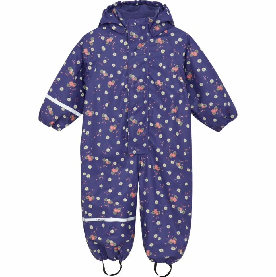 CeLaVi Unisex Regndragt m. fleece - Skipper Blue