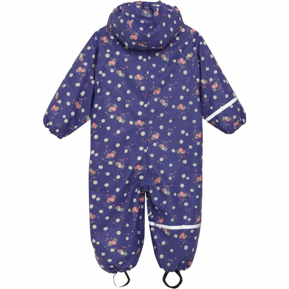 CeLaVi Unisex Regndragt m. fleece - Skipper Blue