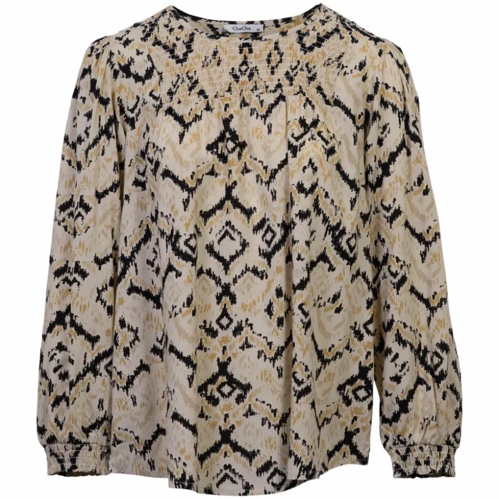 ChaCha Dame Bluse - Cream