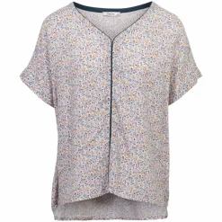 ChaCha Dame Bluse - Offwhite/Flower
