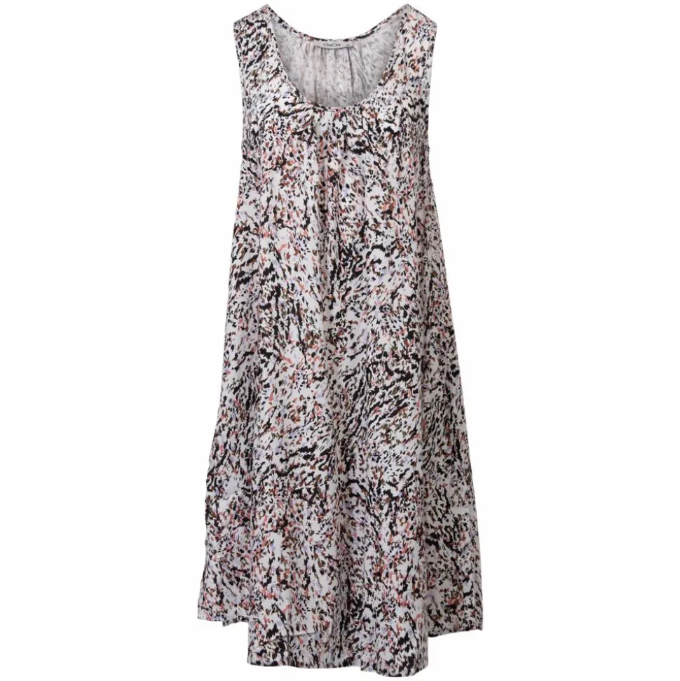 ChaCha Dame Kjole - White Print
