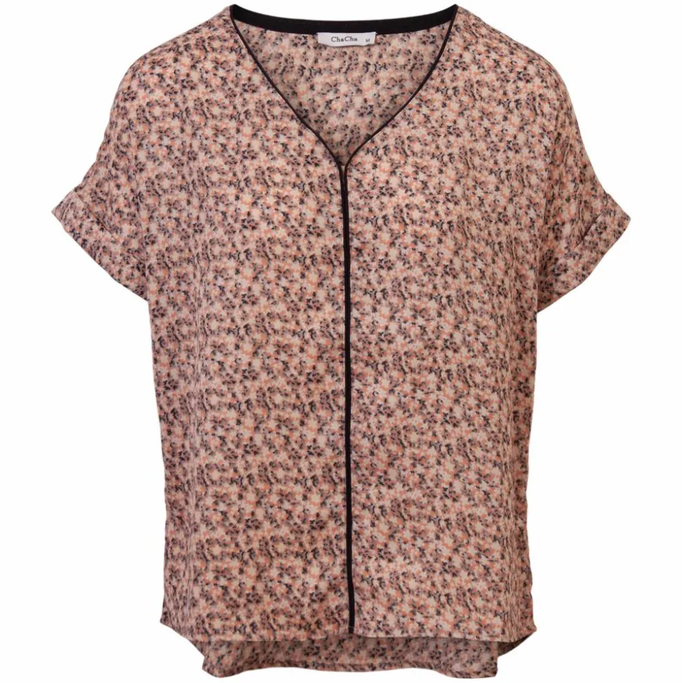 ChaCha Dame Kortærmet bluse - B-33