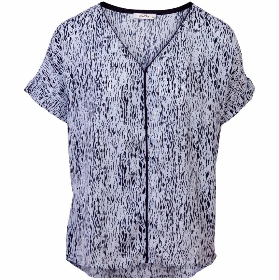 ChaCha Dame Kortærmet bluse - B-80
