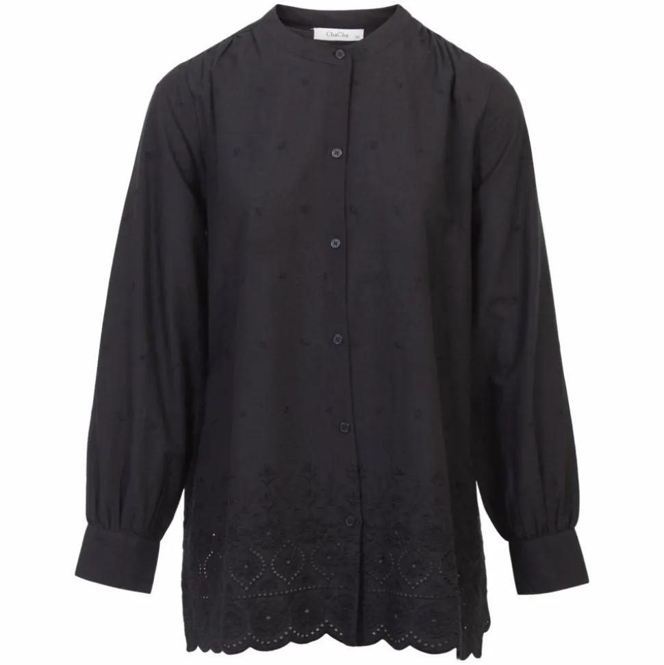 ChaCha Dame Skjorte - Black