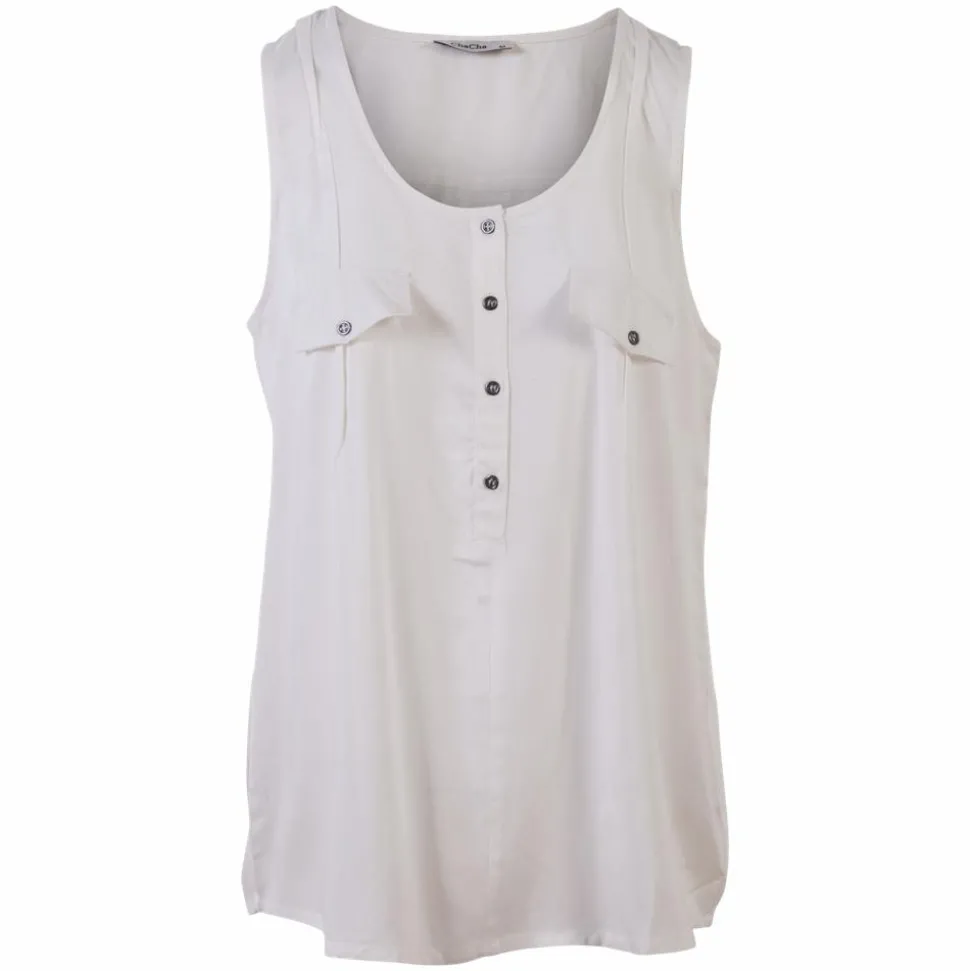 ChaCha Dame Top - Solid Creme