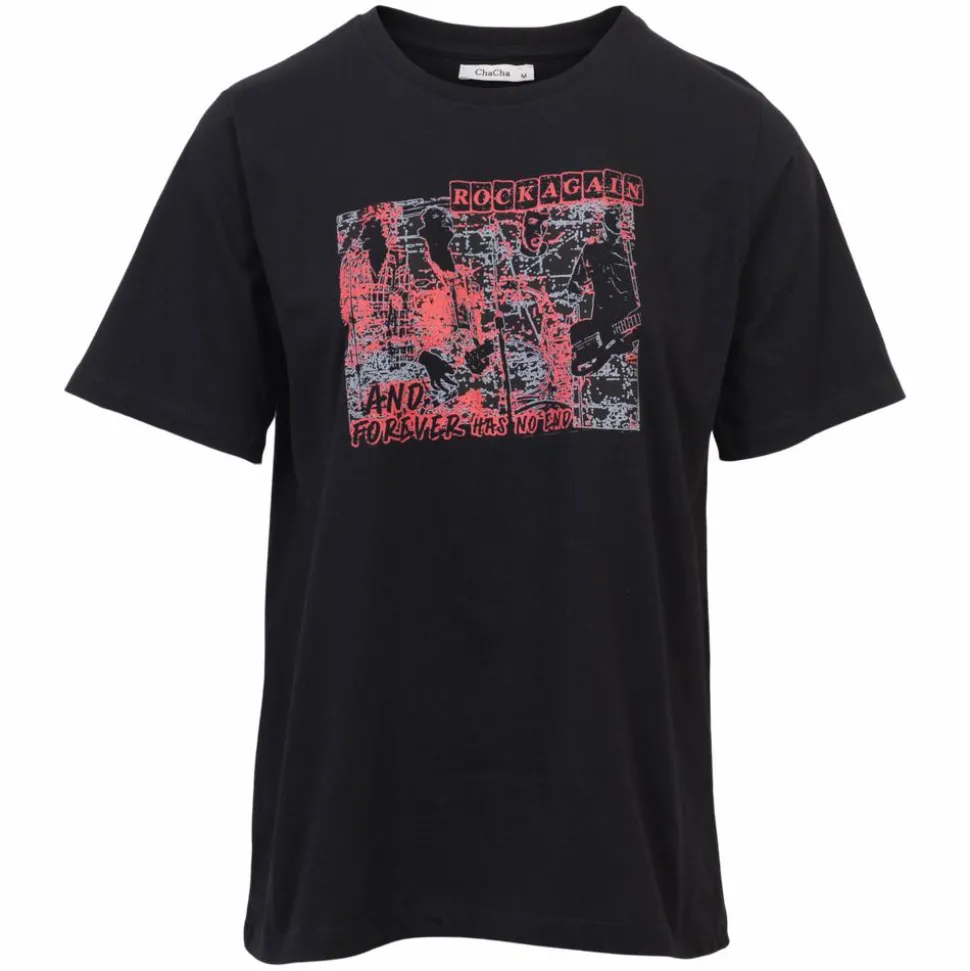 ChaCha Dame T-shirt - Black