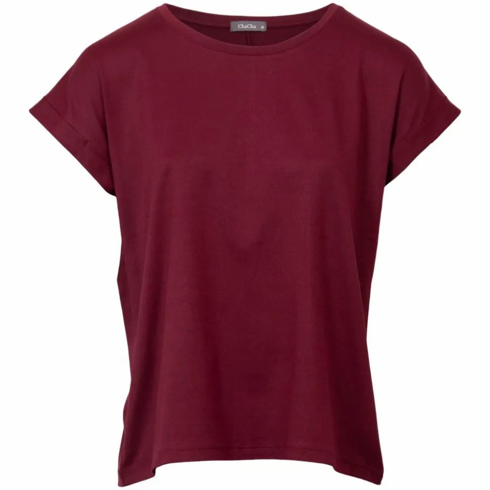 ChaCha Dame T-shirt - Plum