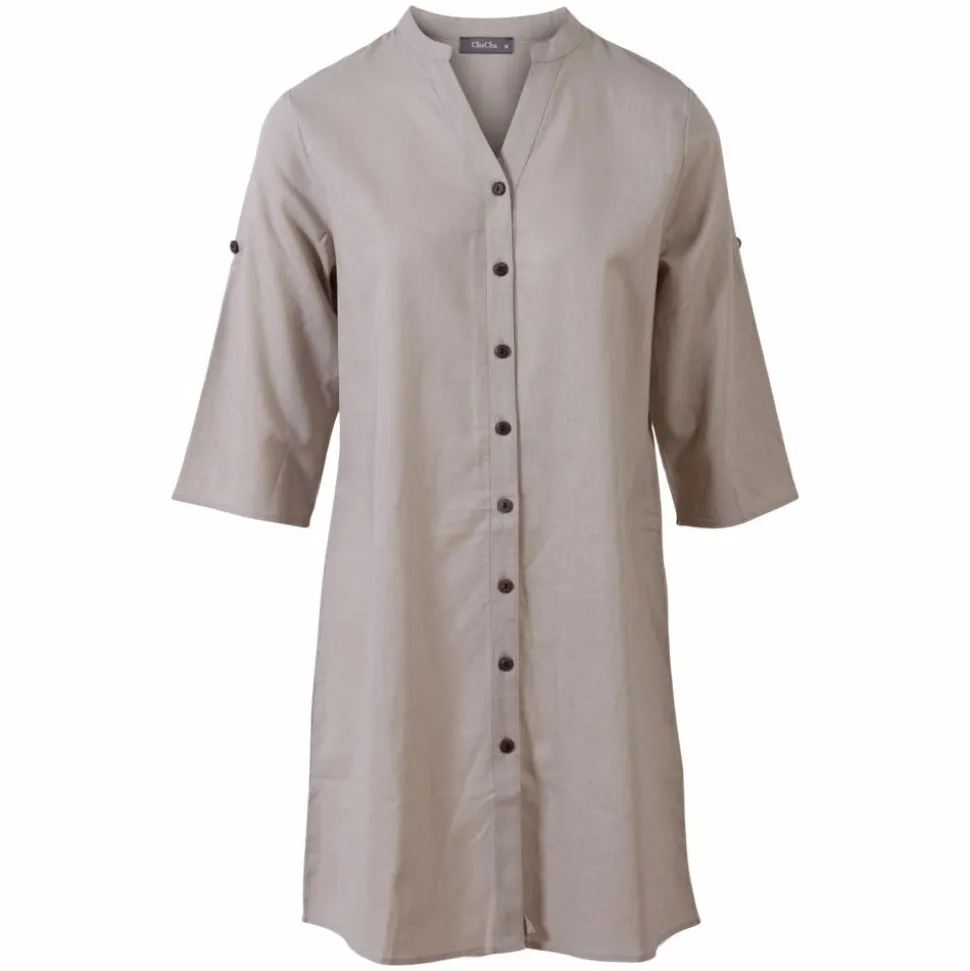 ChaCha Dame Tunika - Beige