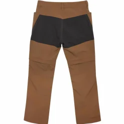 Color Kids Børne Outdoorbukser m. BIONIC-FINISH® ECO coating - Tabacco Brown