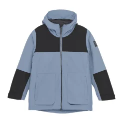 Color Kids Børne Regnjakke m. BIONIC-FINISH® ECO coating - Faded Denim