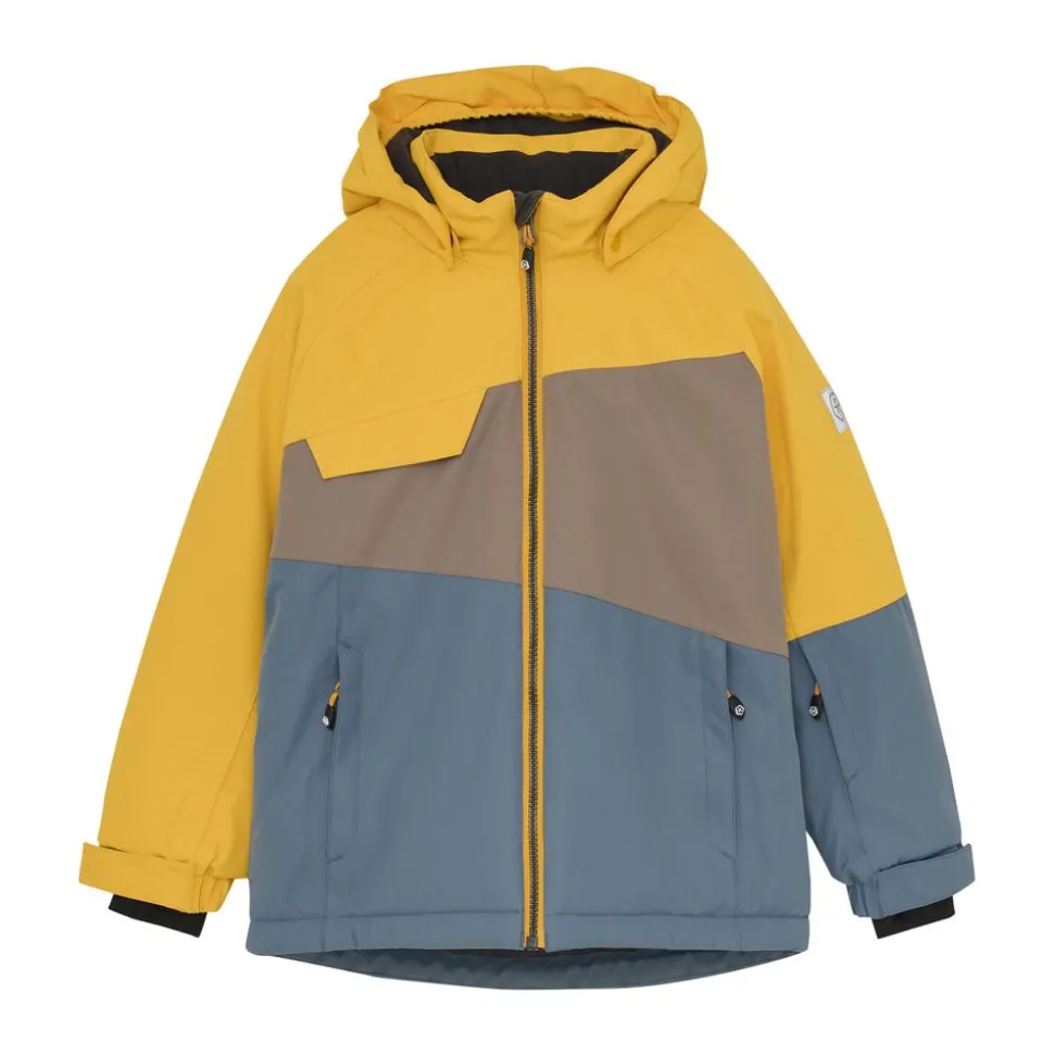Color Kids Børne Skijakke m. BIONIC-FINISH® ECO coating - Saffron