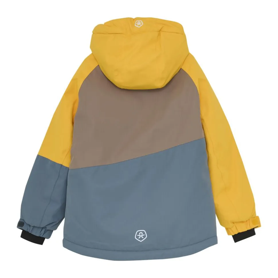 Color Kids Børne Skijakke m. BIONIC-FINISH® ECO coating - Saffron