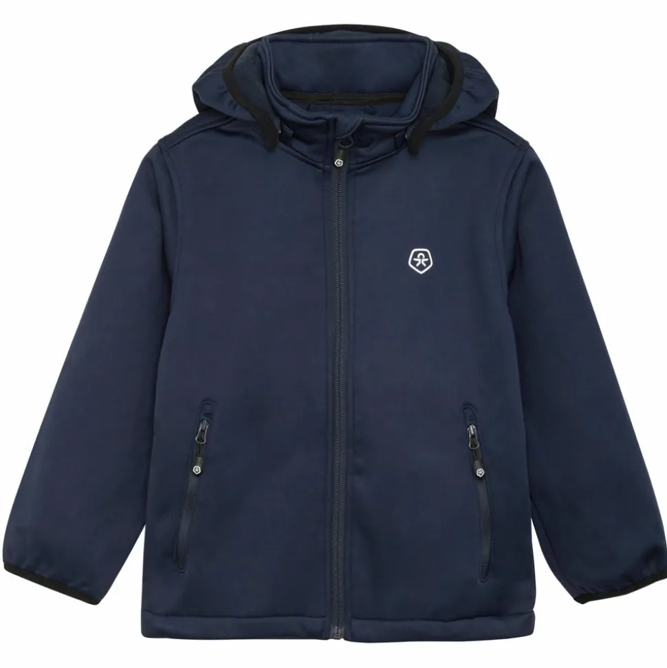 Color Kids Børne Softshell - Total Eclipse