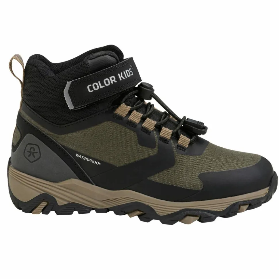 Color Kids Børne Trekkingstøvler m. BIONIC-FINISH® ECO coating - Grape Leaf