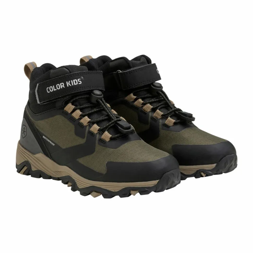 Color Kids Børne Trekkingstøvler m. BIONIC-FINISH® ECO coating - Grape Leaf