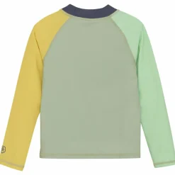 Color Kids Drenge Badebluse UV 50+ - Iceberg Green