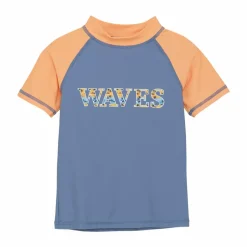 Color Kids Drenge Badebluse UV 50+ - Coronet Blue