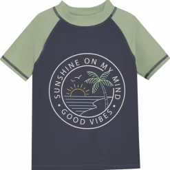 Color Kids Drenge Badebluse UV 50+ - Vintage Indigo