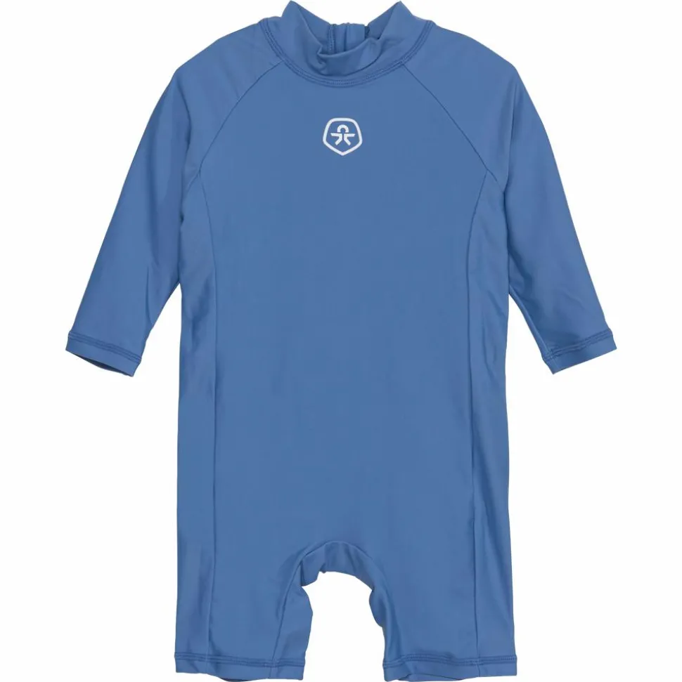 Color Kids Drenge Badeheldragt - Coronet Blue