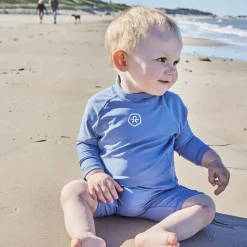 Color Kids Drenge Badeheldragt - Coronet Blue