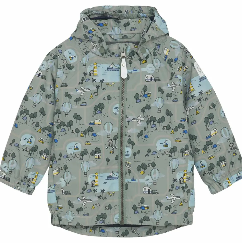 Color Kids Drenge Overgangsjakke m. BIONIC-FINISH® ECO coating - Iceberg Green