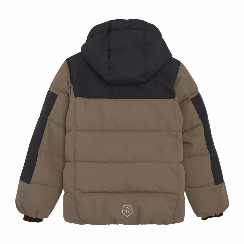 Color Kids Drenge Vinterjakke m. BIONIC-FINISH® ECO coating - Fossil