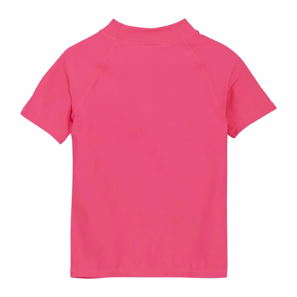 Color Kids Pige Badebluse UV 50+ - Knockout Pink