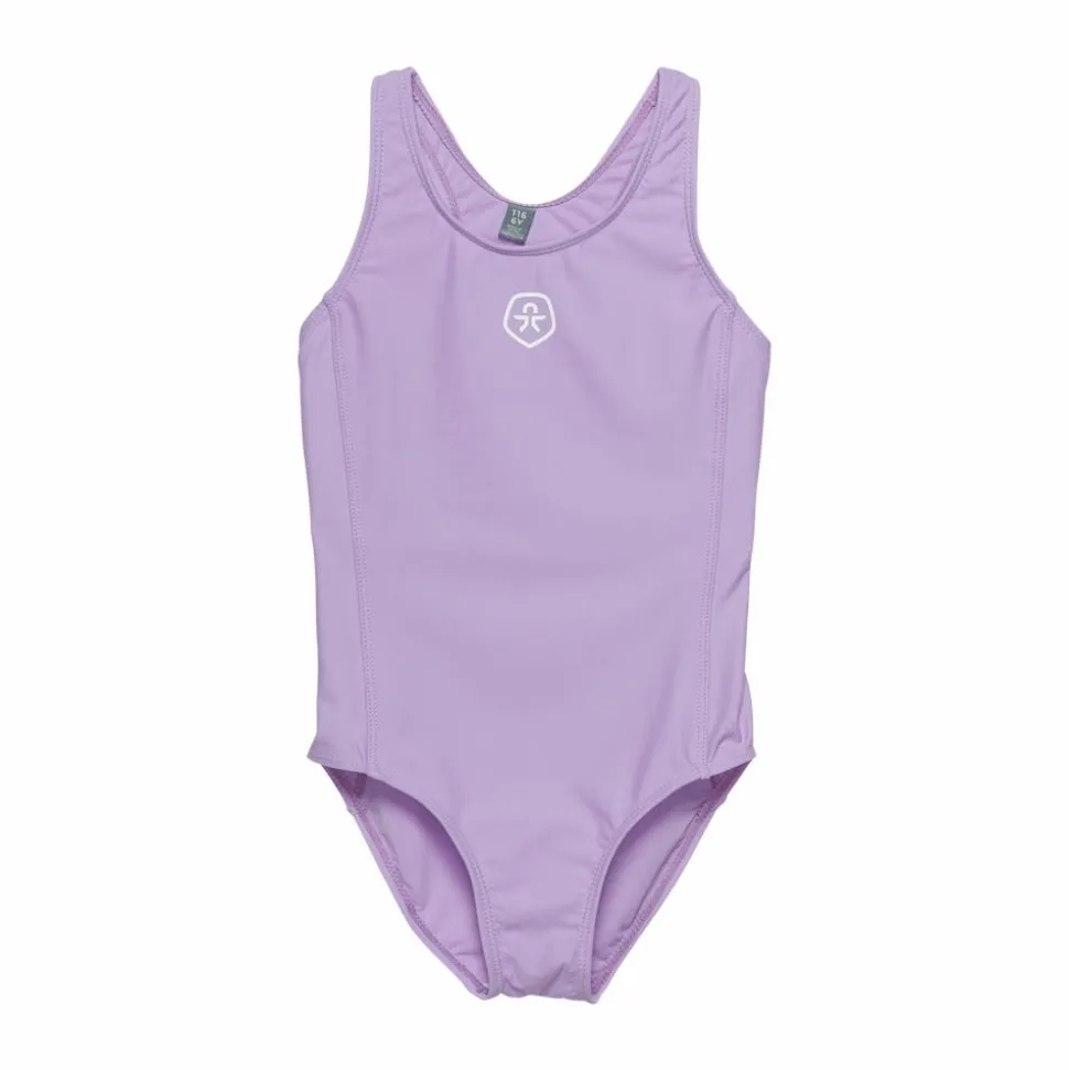 Color Kids Pige Badedragt - Lavender Mist