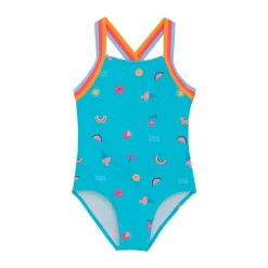 Color Kids Pige Badedragt - River Blue