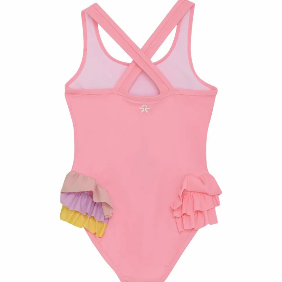 Color Kids Pige Badedragt - Plumeria