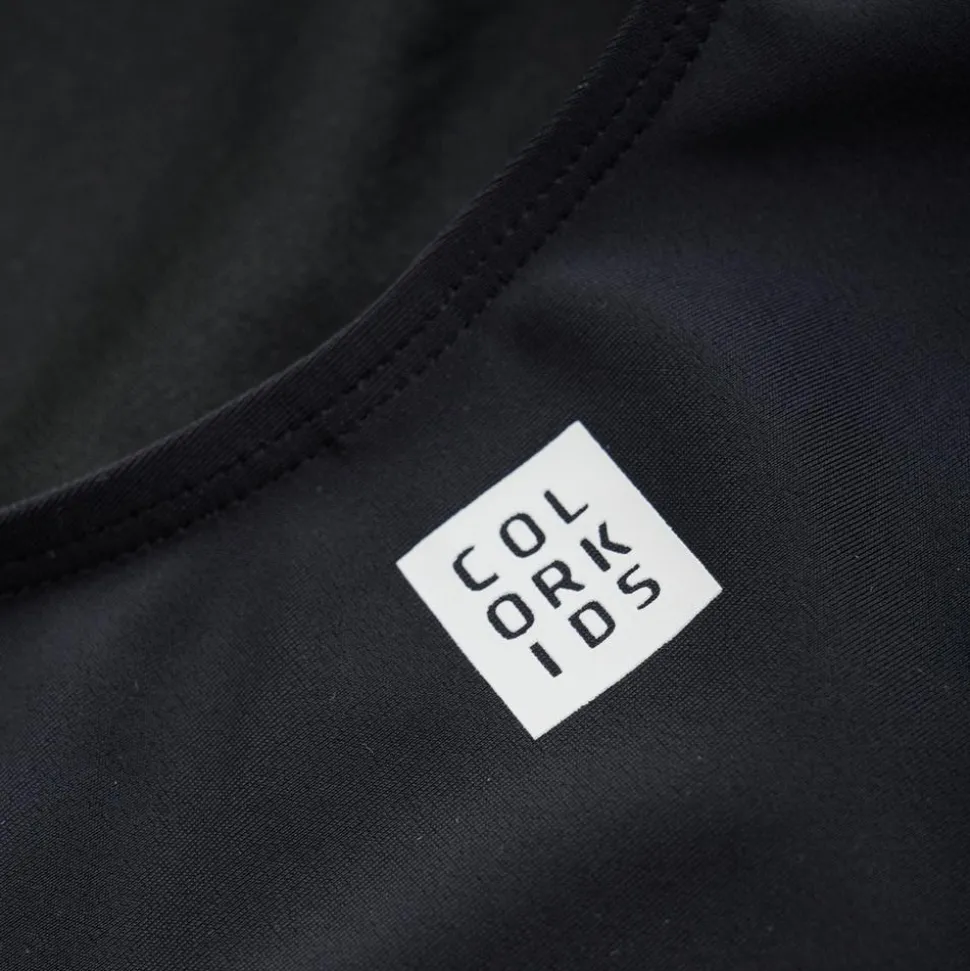 Color Kids Pige Badedragt - Black