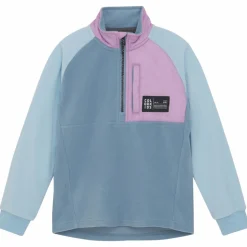 Color Kids Pige Fleecejakke - Faded Denim