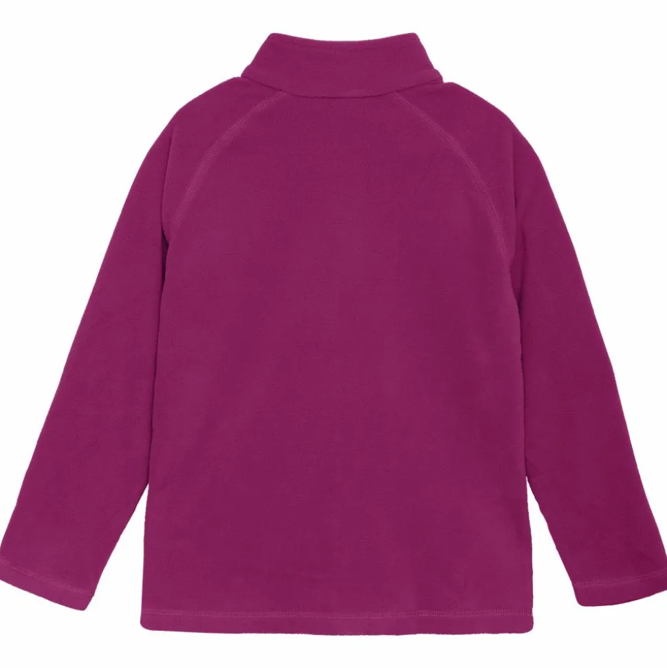 Color Kids Pige Fleecejakke - Festival Fuchsia
