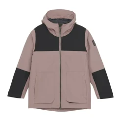 Color Kids Pige Regnjakke m. BIONIC-FINISH® ECO coating - Woodrose